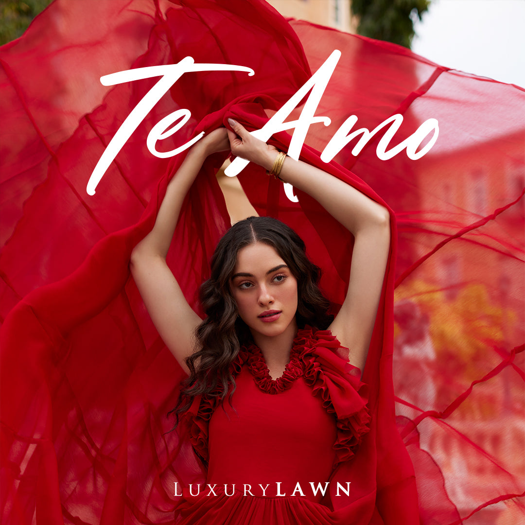 TE AMO- LUXURY LAWN EDIT'24 BY MUSHQ