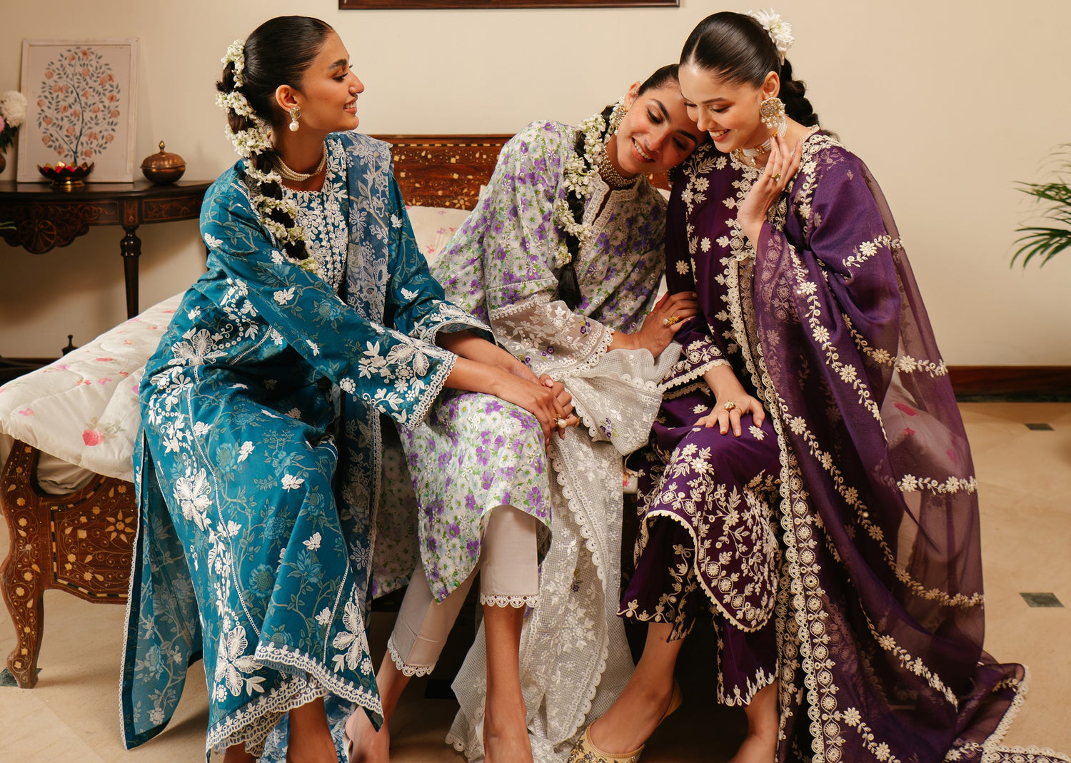 CROSS STITCH- EID LAWN 2024- UNSTITCHED EDIT