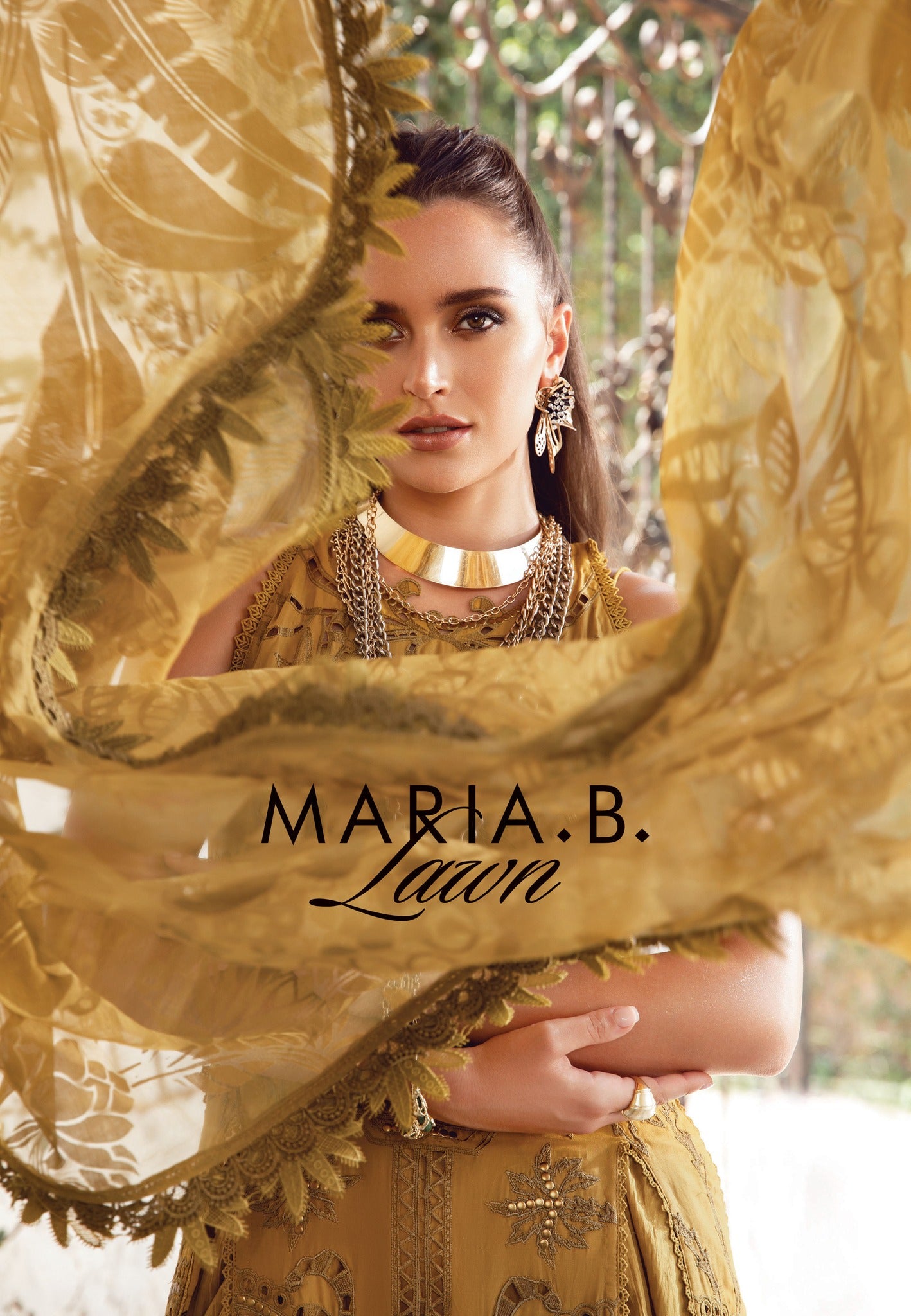 MARIA.B- EID UNSTITCHED LAWN EDIT'24