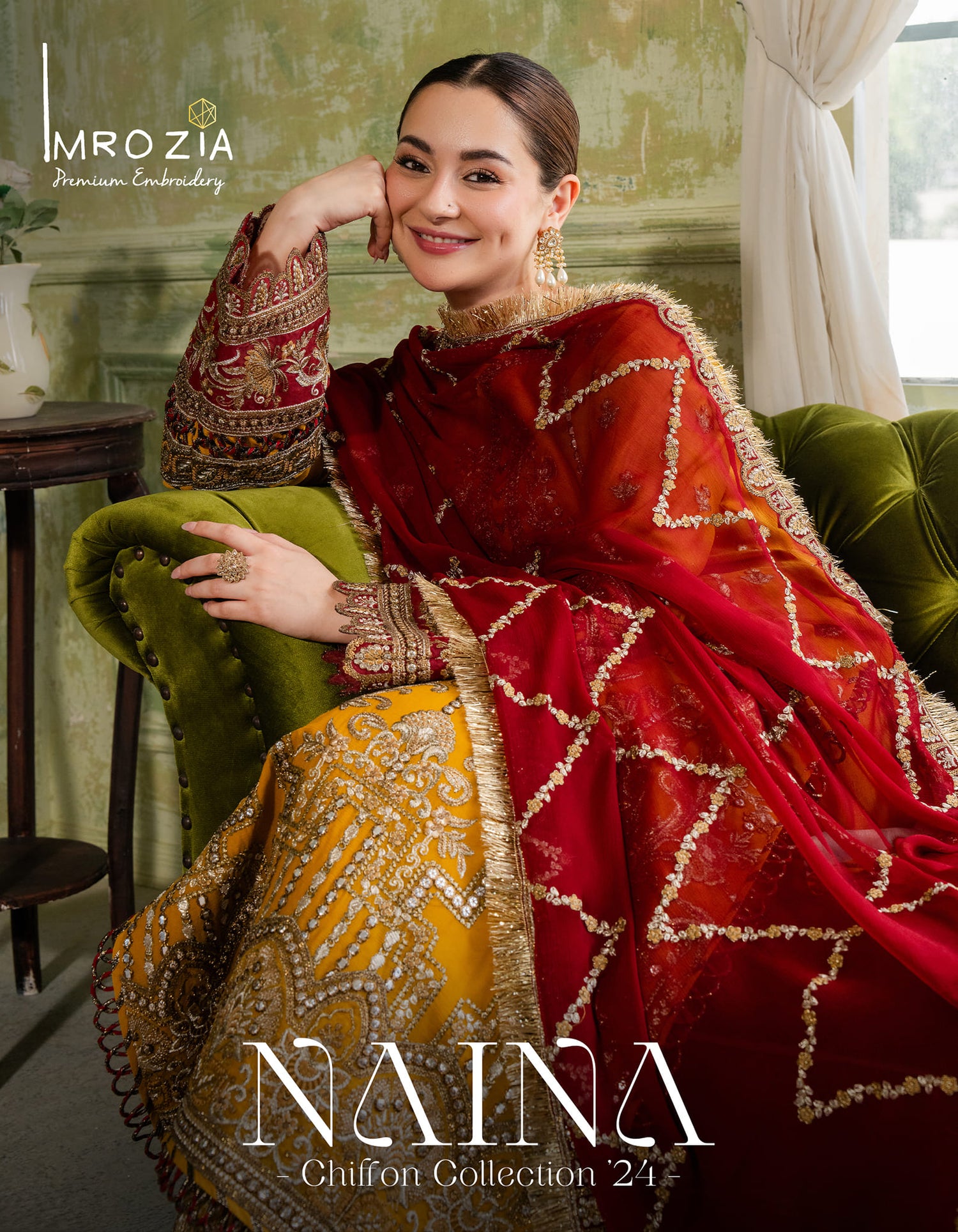 NAINA CHIFFON COLLECTION '24 By Imrozia Premium