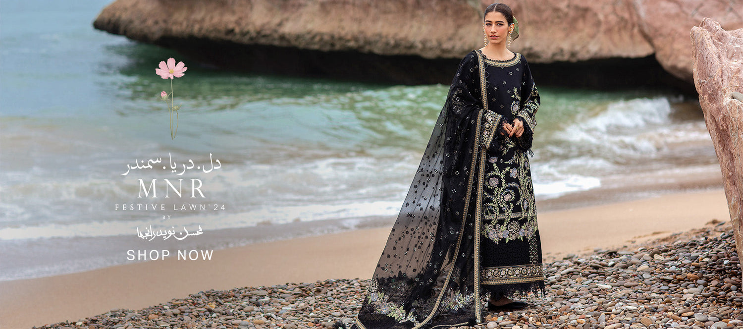 DIL-DARYA-SAMANDAR- UNSTITCHED LUXURY LAWN'24 BY MNR