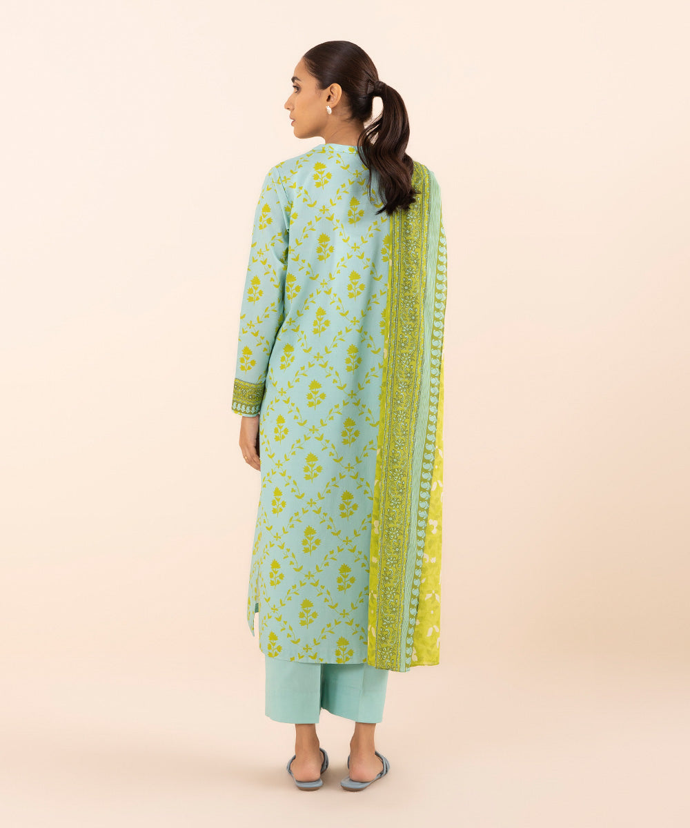 2 PIECE - PRINTED LAWN SUIT