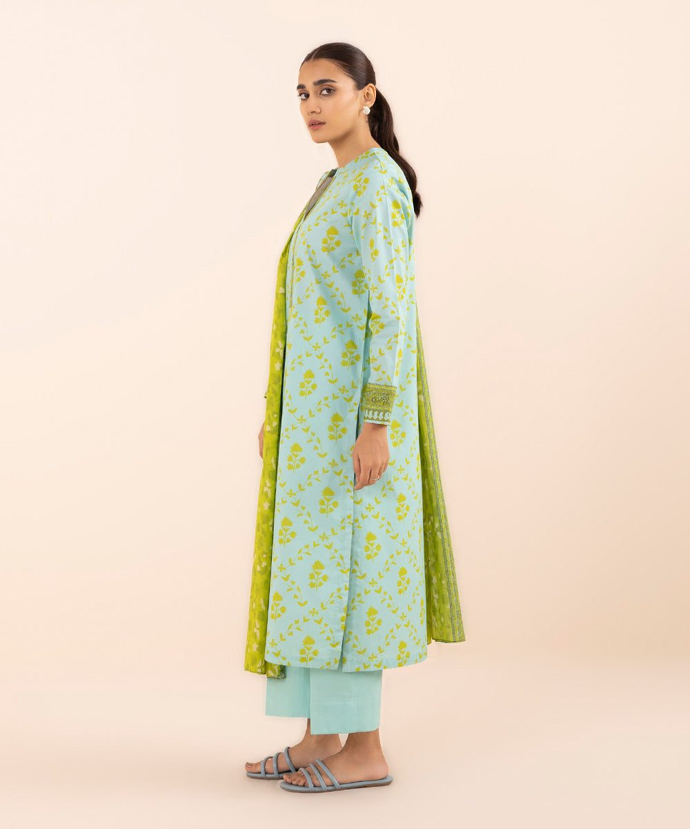 2 PIECE - PRINTED LAWN SUIT