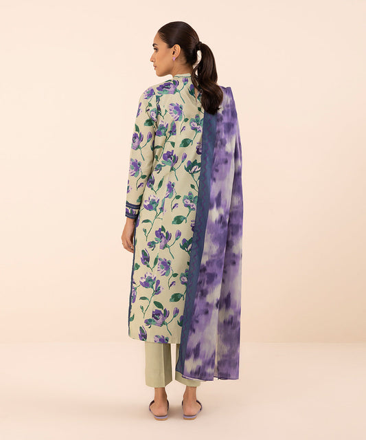 2 PIECE - PRINTED LAWN SUIT