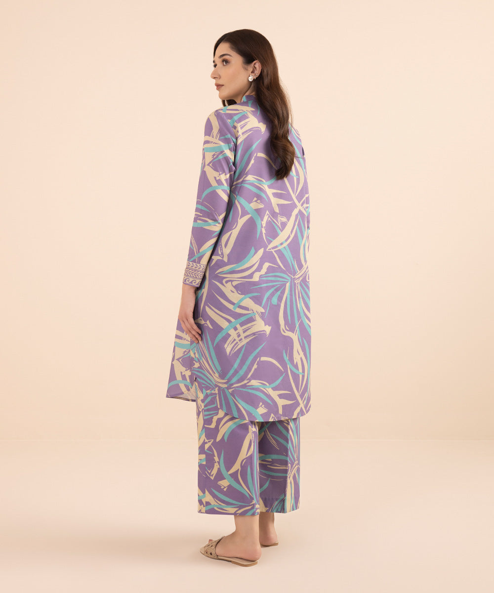 2 PIECE - PRINTED LAWN SUIT