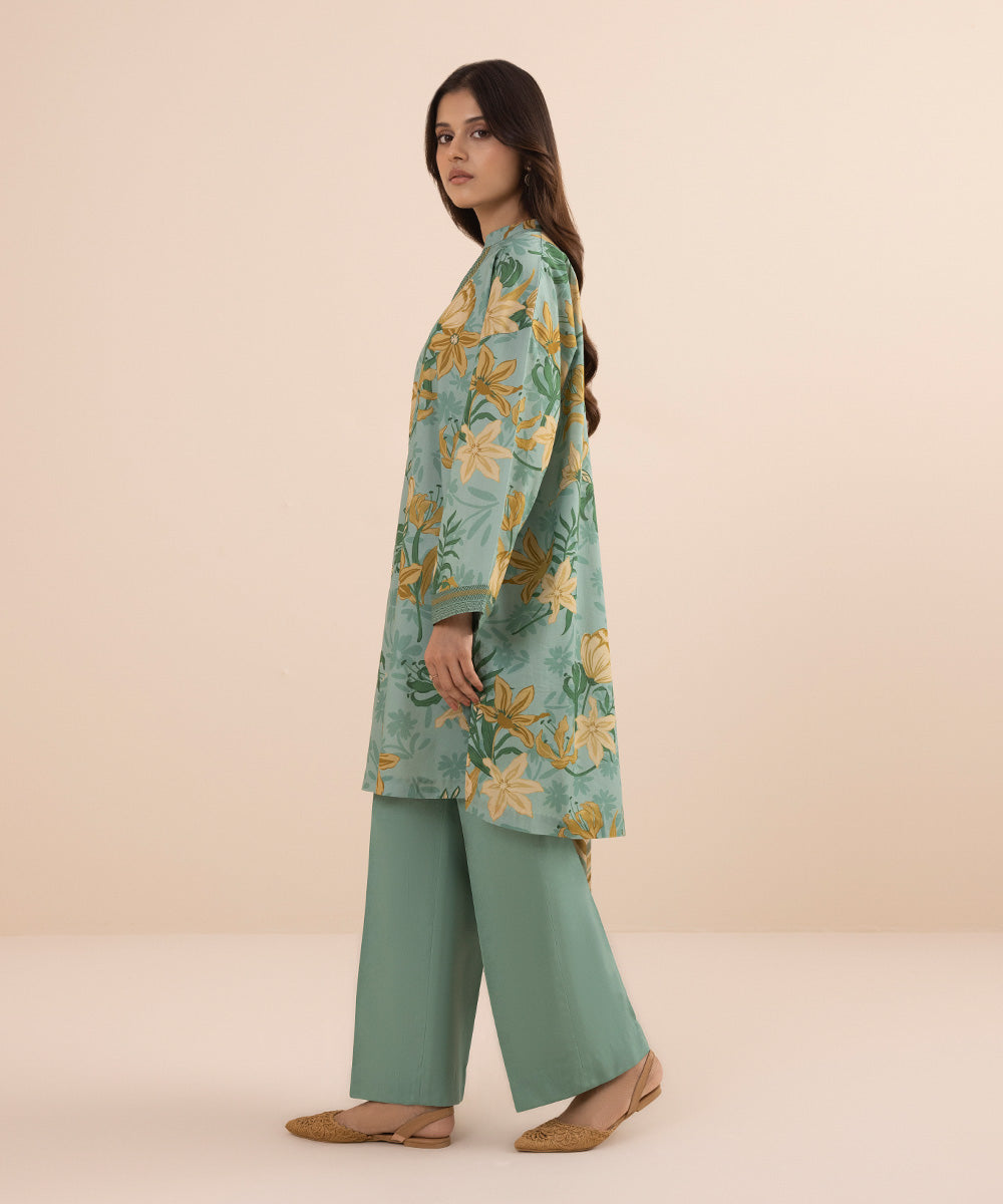 3 PIECE - PRINTED LAWN SUIT