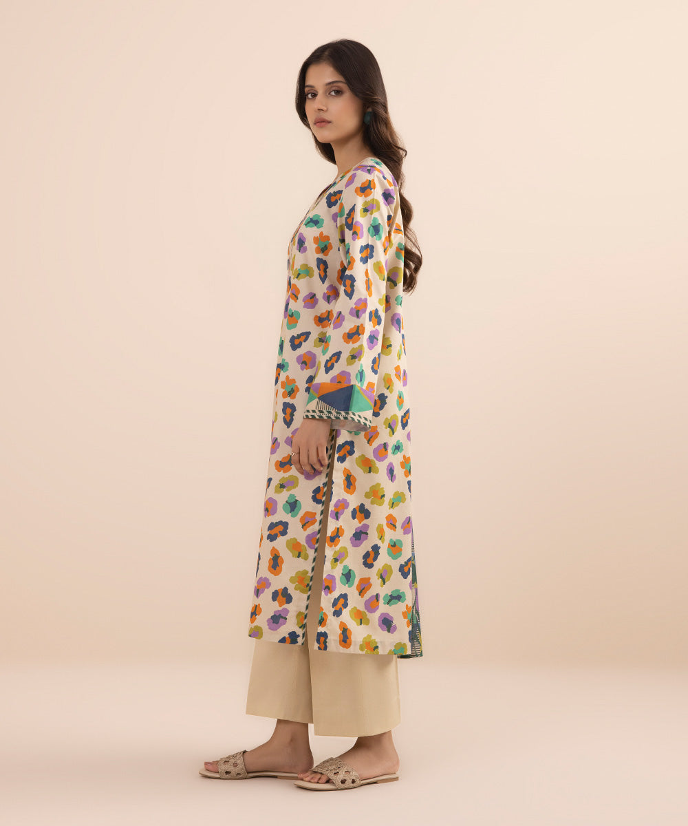 2 PIECE - PRINTED LAWN SUIT