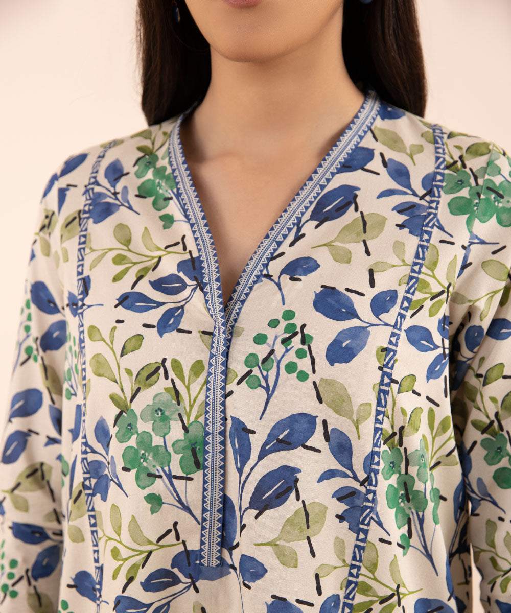 2 PIECE - PRINTED LAWN SUIT