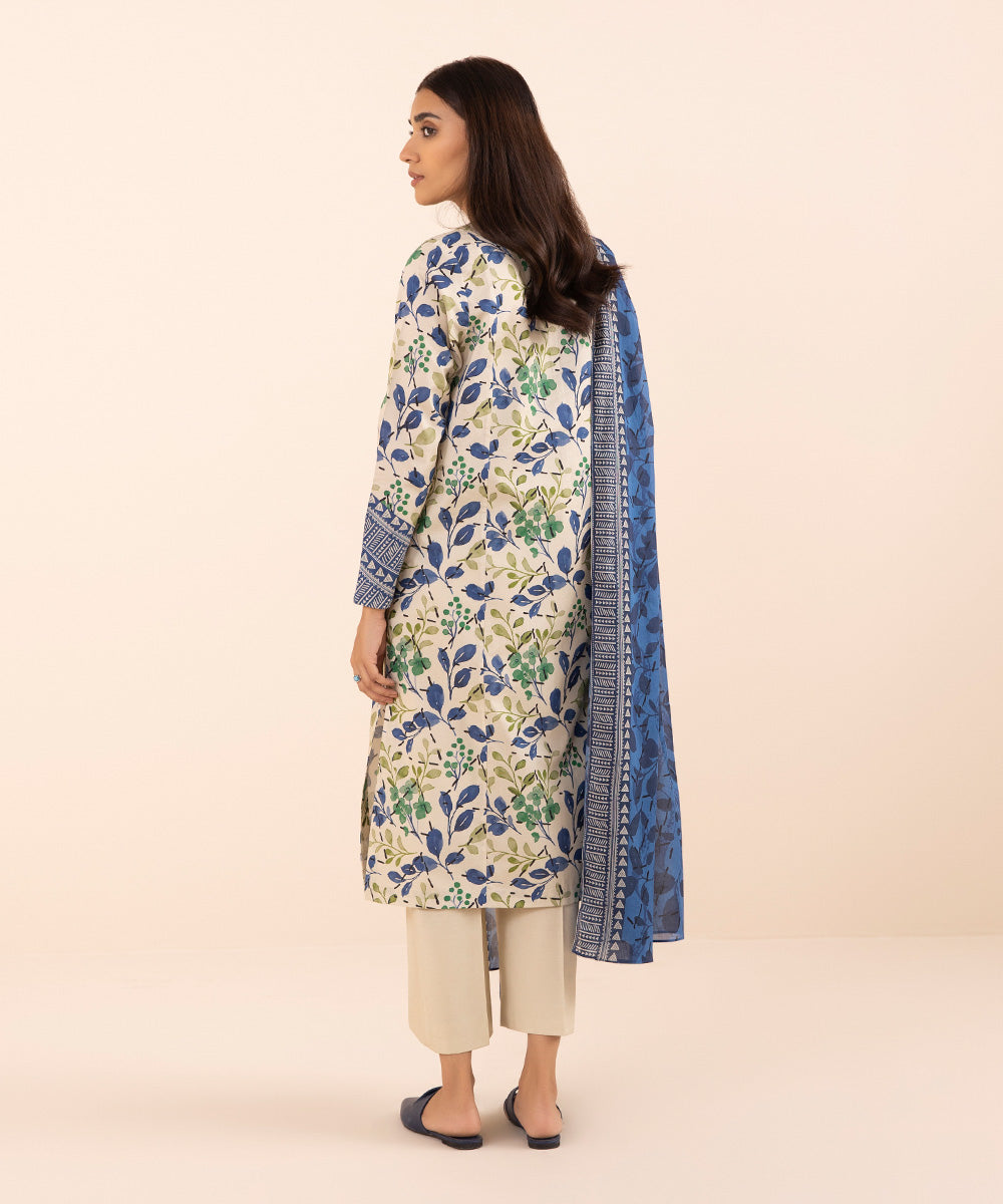 2 PIECE - PRINTED LAWN SUIT