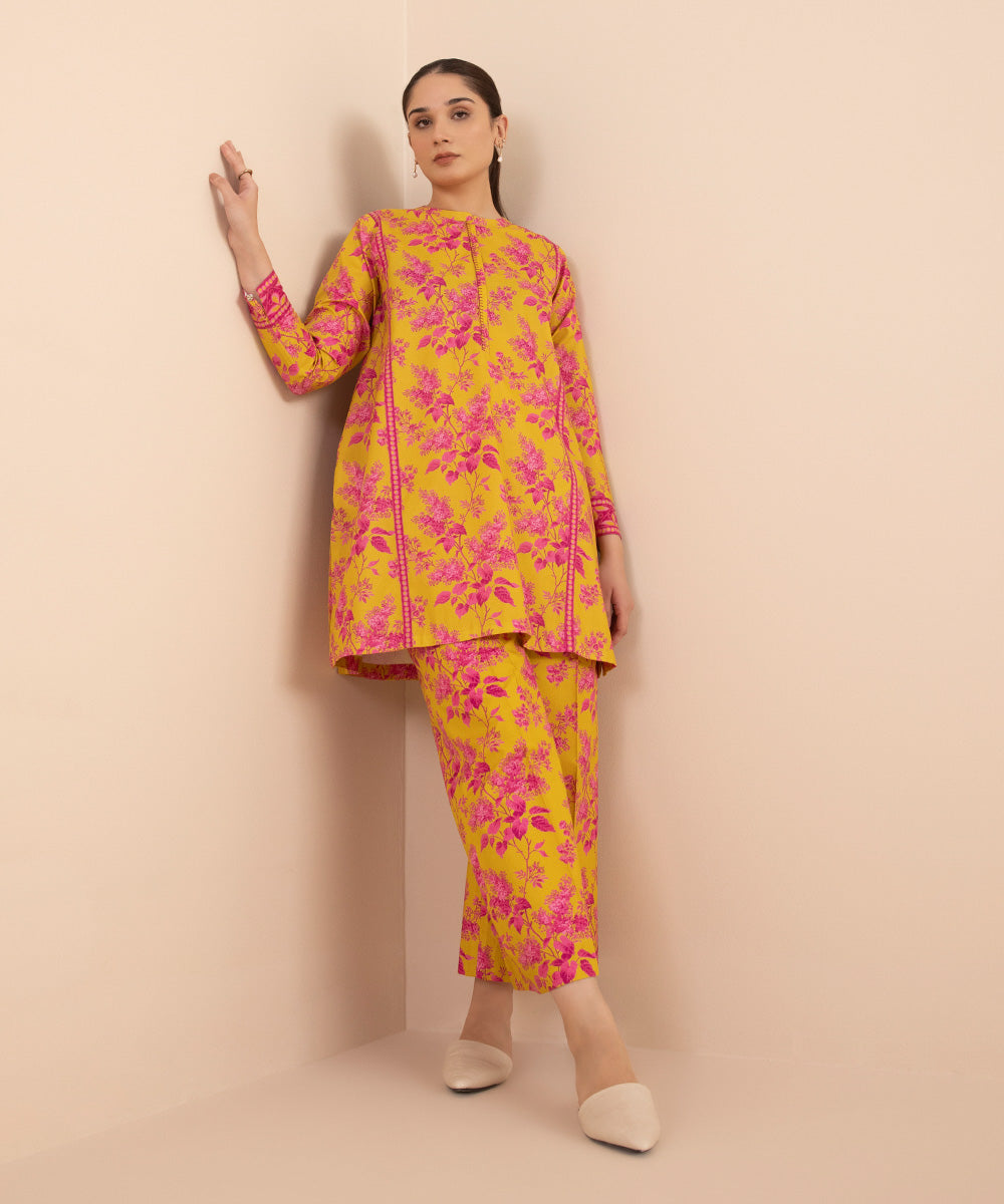 2 PIECE - PRINTED LAWN SUIT