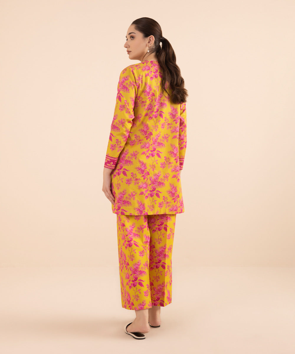 2 PIECE - PRINTED LAWN SUIT