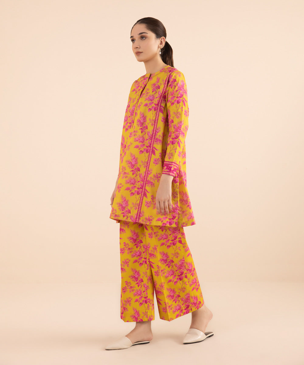 2 PIECE - PRINTED LAWN SUIT