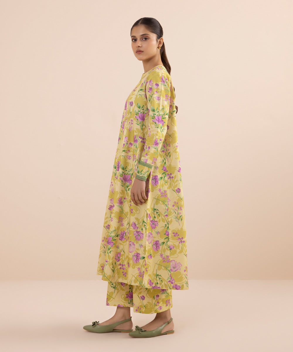 2 PIECE - PRINTED LAWN SUIT