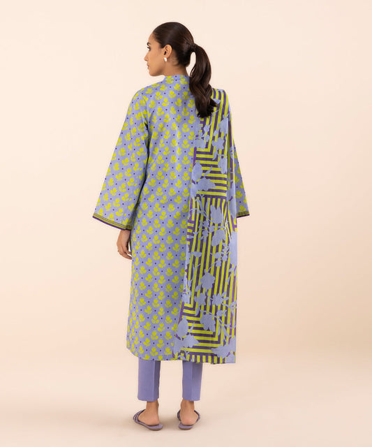 3 PIECE - PRINTED LAWN SUIT