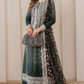 EMBROIDERED RAW SILK UR-7014