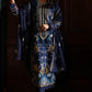 CELESTIAL NAVY-3PC SATIN