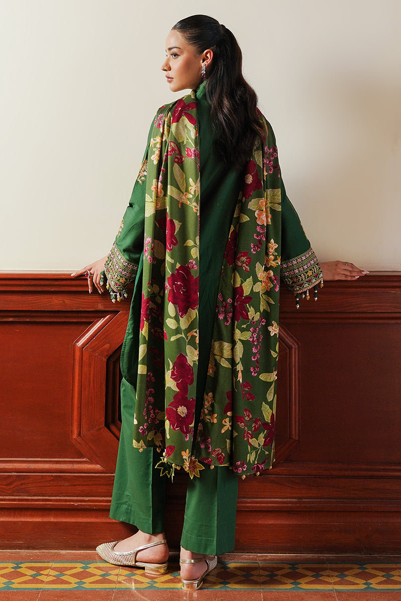 GREEN OASIS-3PC SATIN