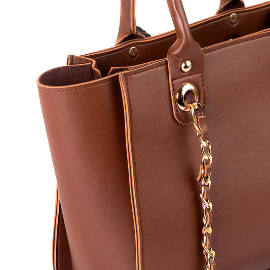 Shoulder Bag - Plush Choco Brown