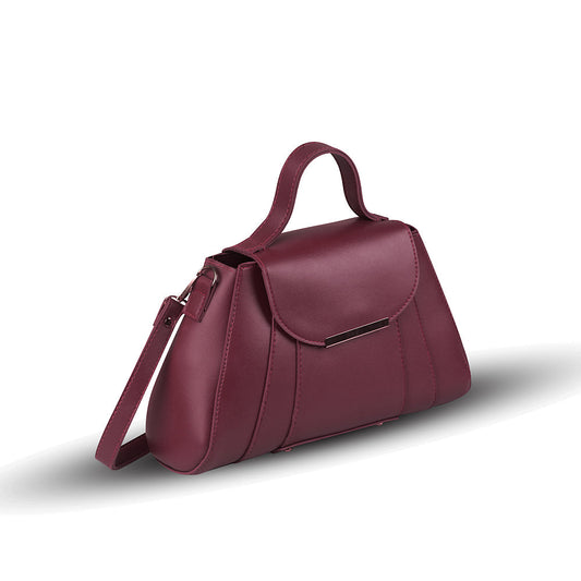 Hand Bag - Opal Maroon