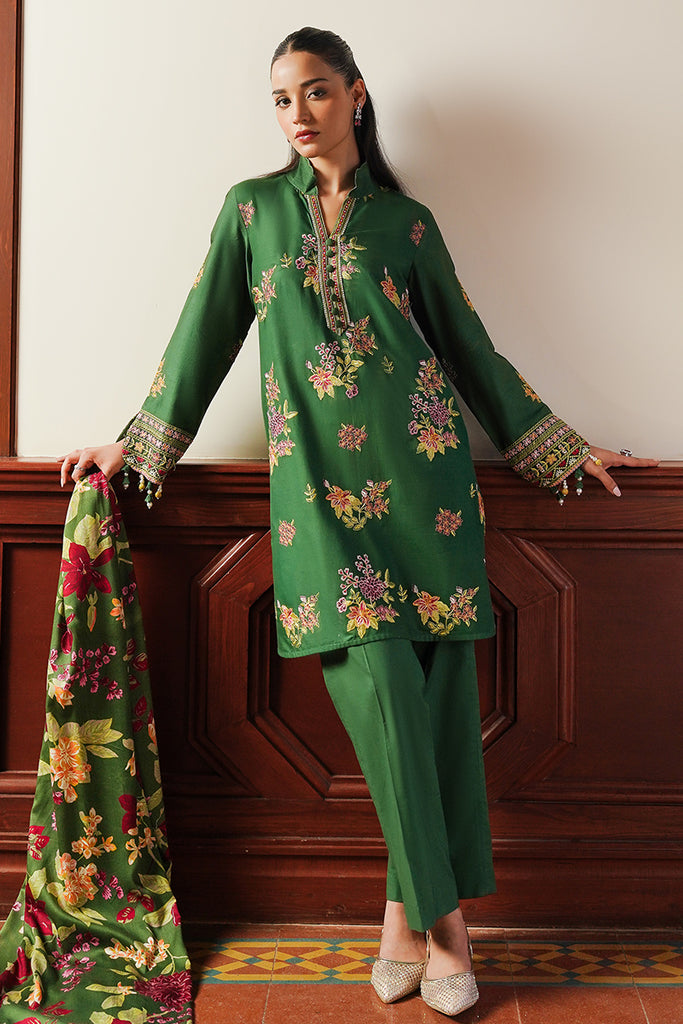 GREEN OASIS-3PC SATIN