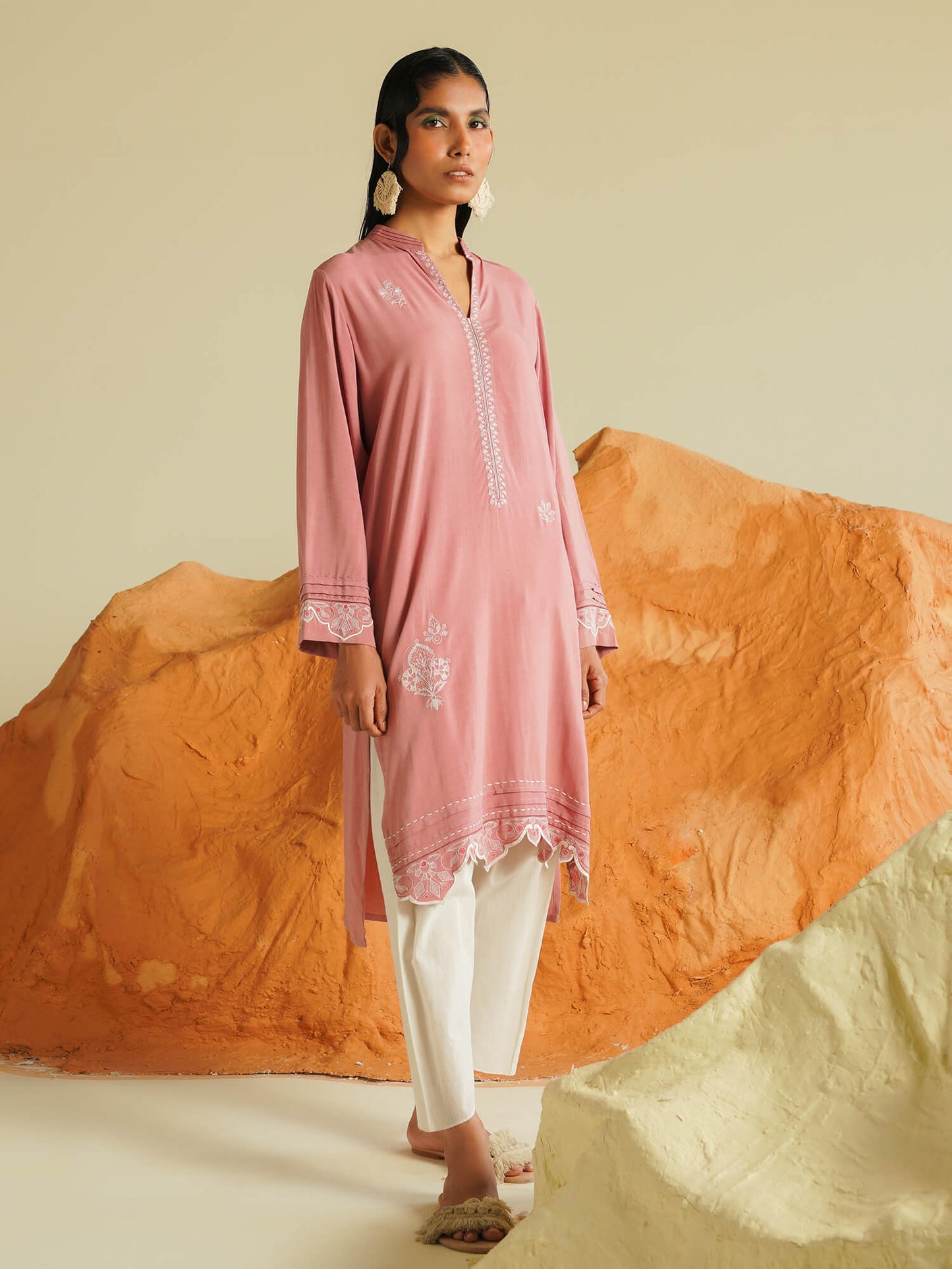 Embroidered Kurta