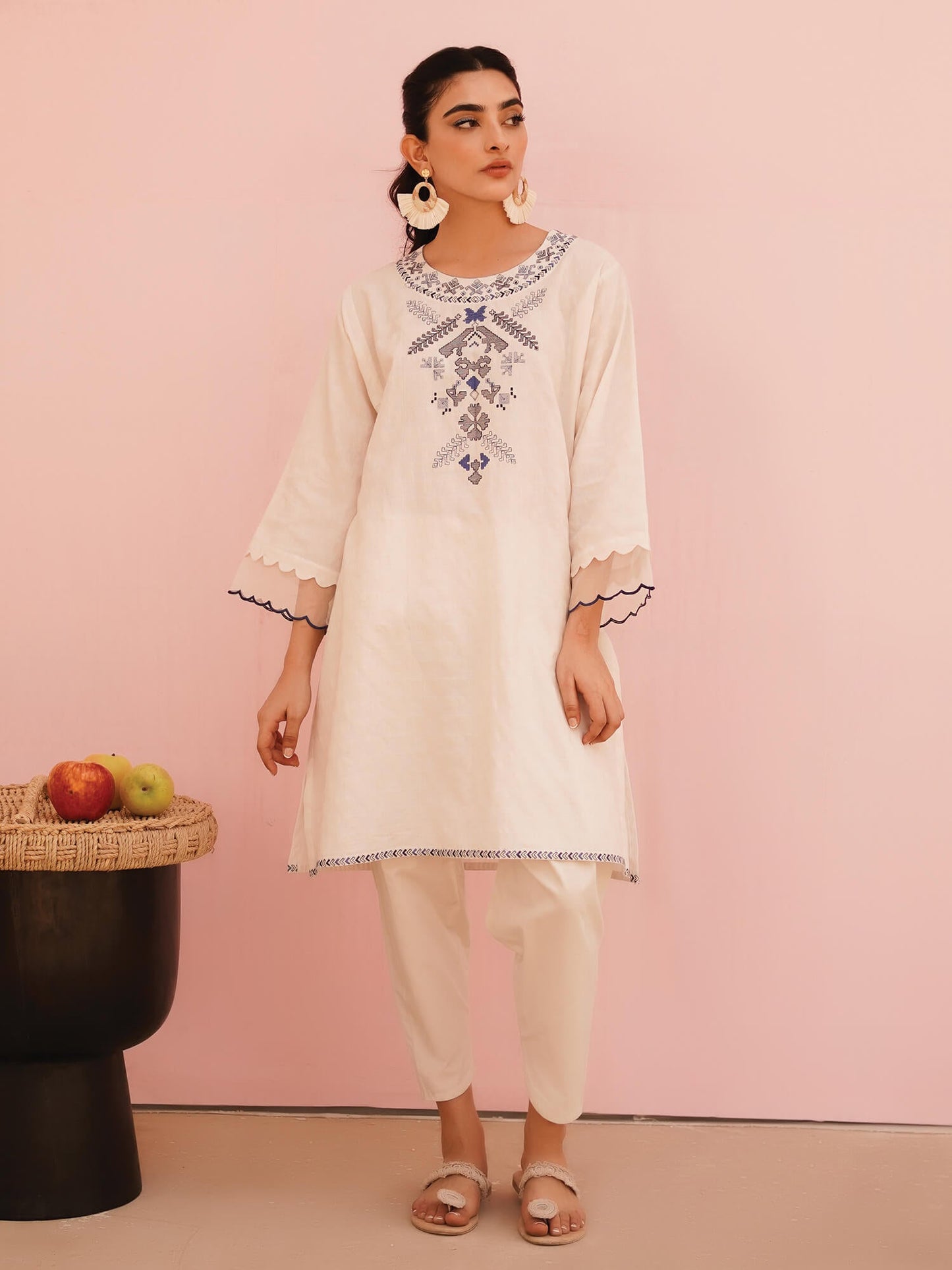 Embroidered Kurta