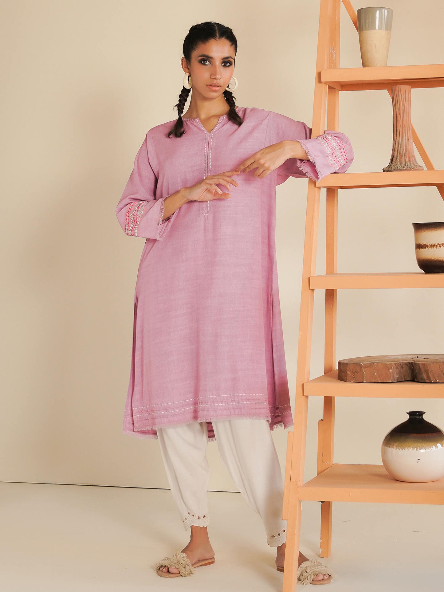 Embroidered Kurta