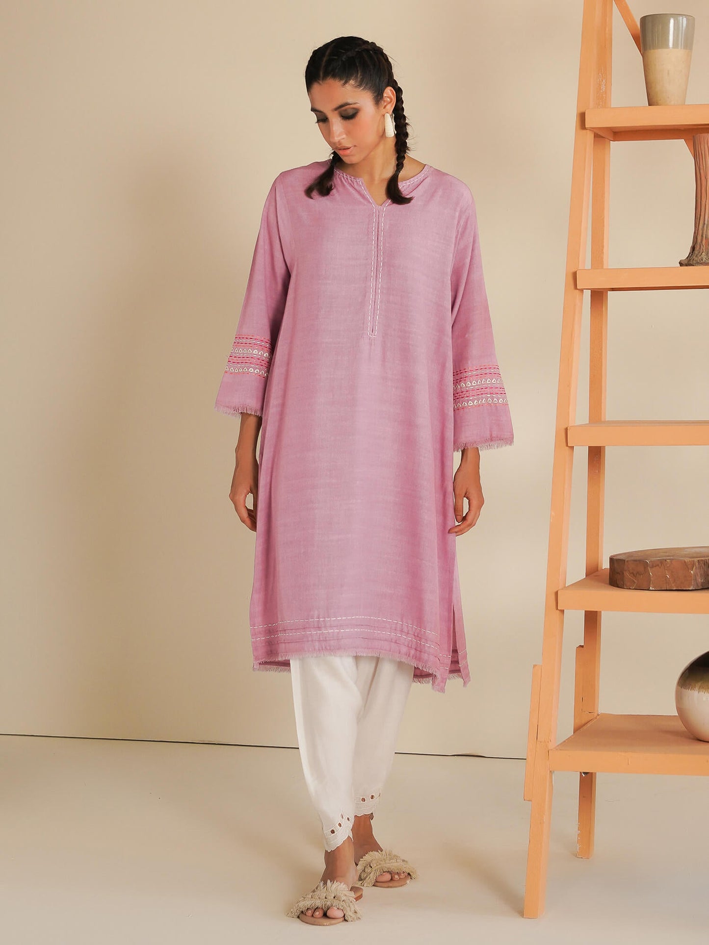 Embroidered Kurta