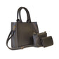 3 Pcs - Shoulder Bag - Black