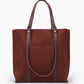 Handle tote bag - Brown