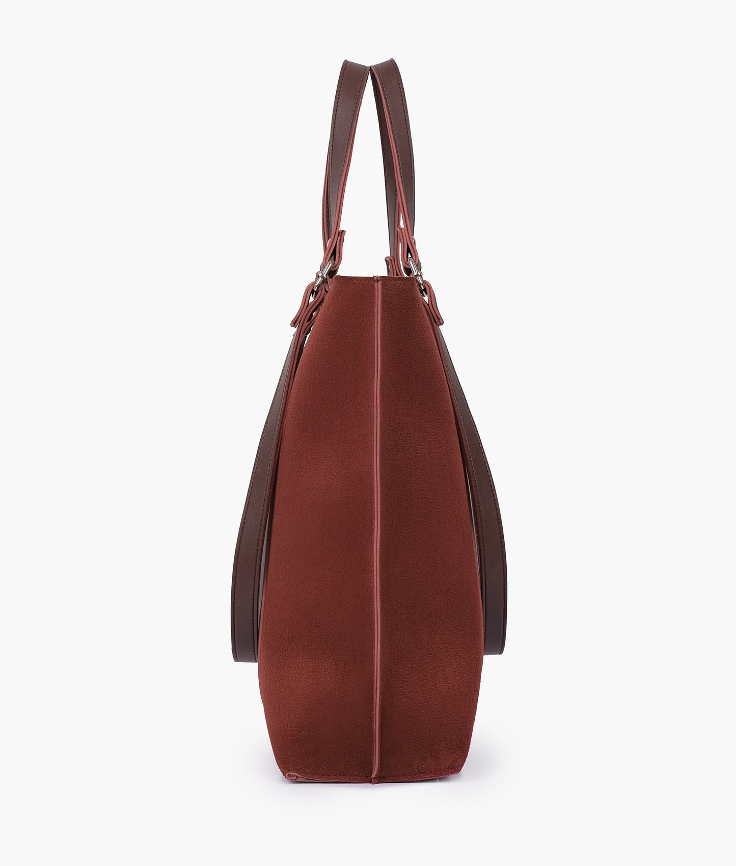 Handle tote bag - Brown