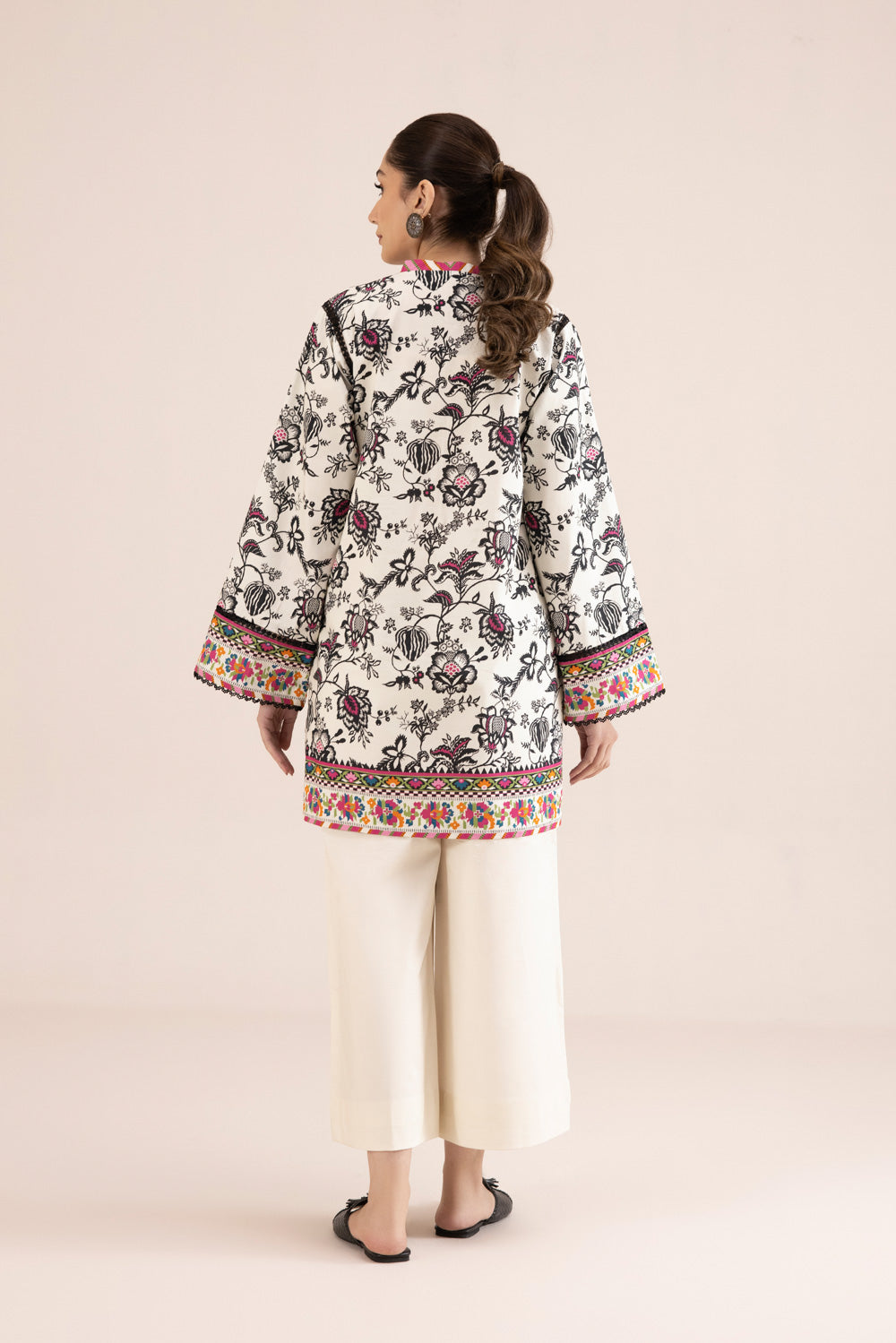 Printed Cambric Shirt - Multi