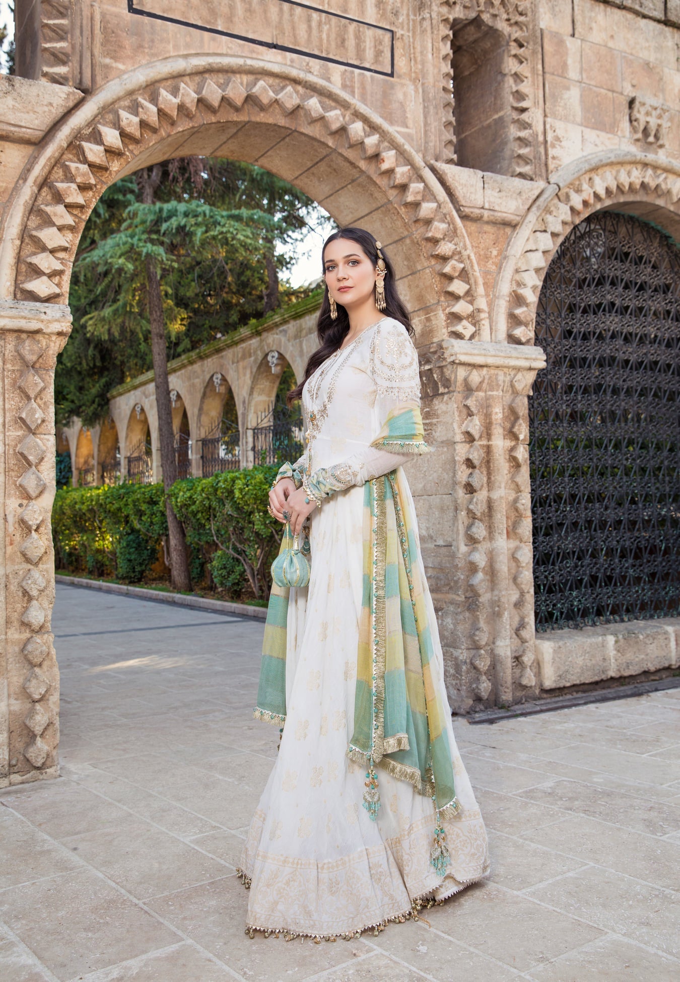 Unstitched Lawn D-2104-A - Heer Rang