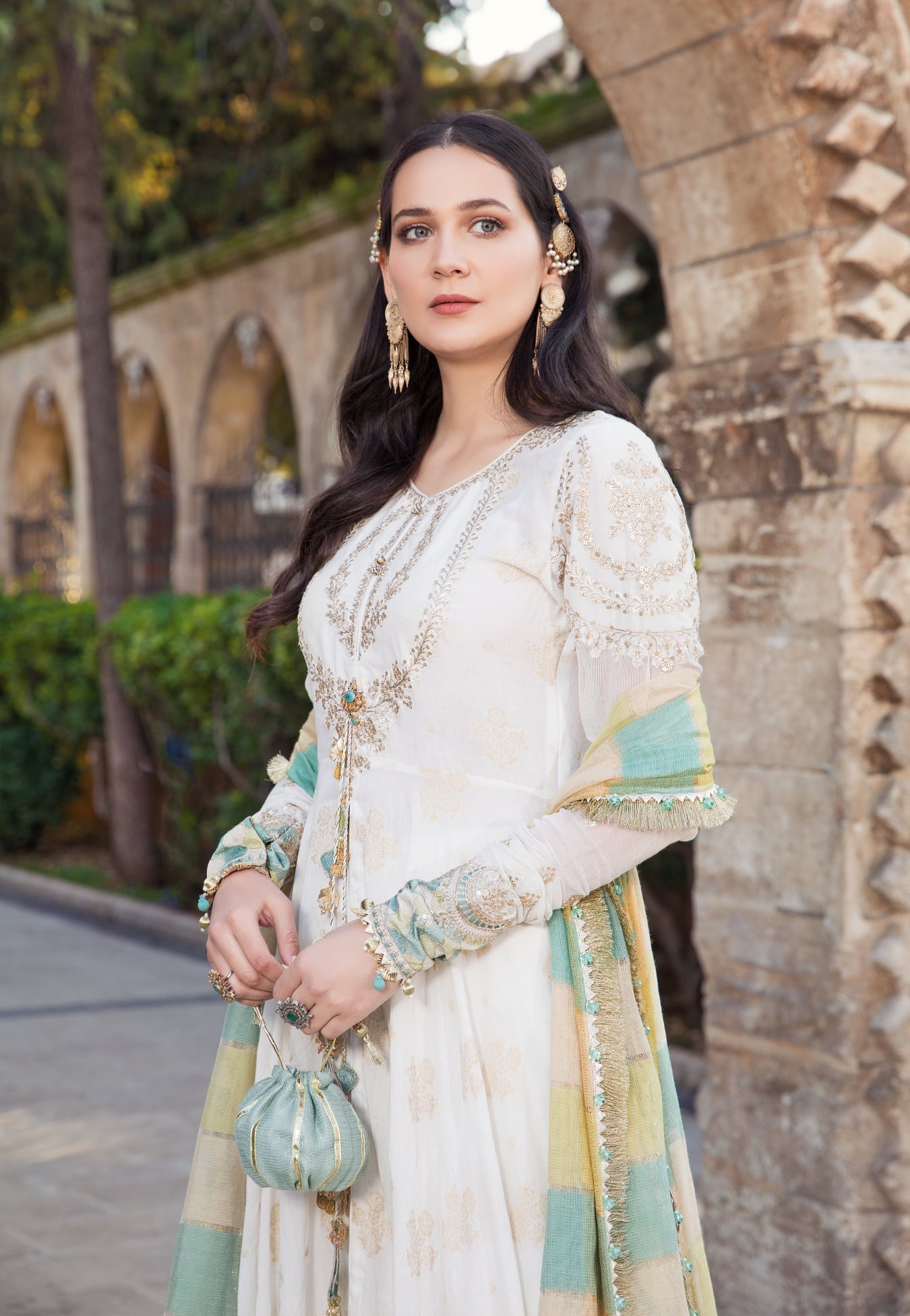 Unstitched Lawn D-2104-A - Heer Rang