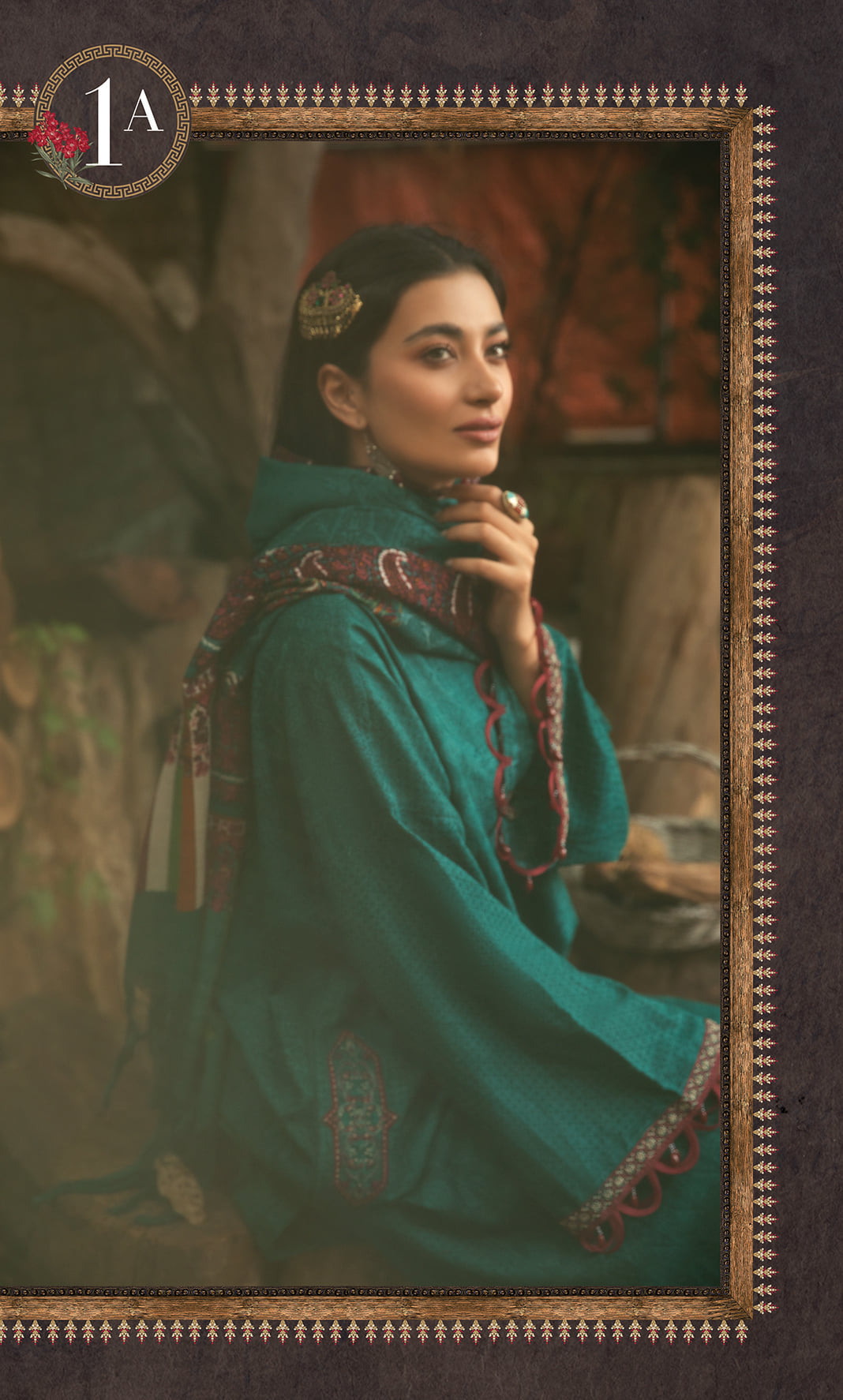 M.Prints MPT-1201-A - Heer Rang