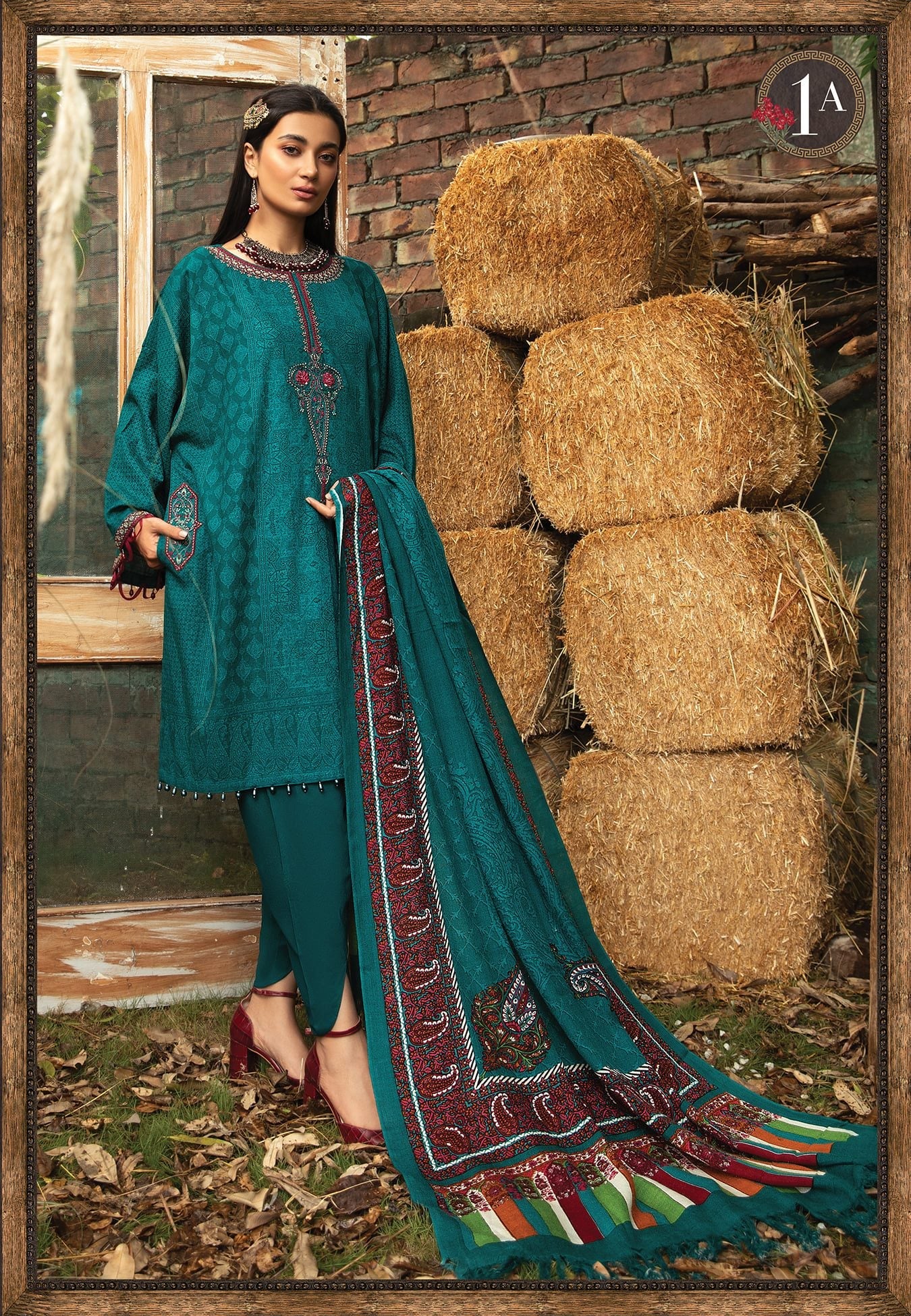 M.Prints MPT-1201-A - Heer Rang