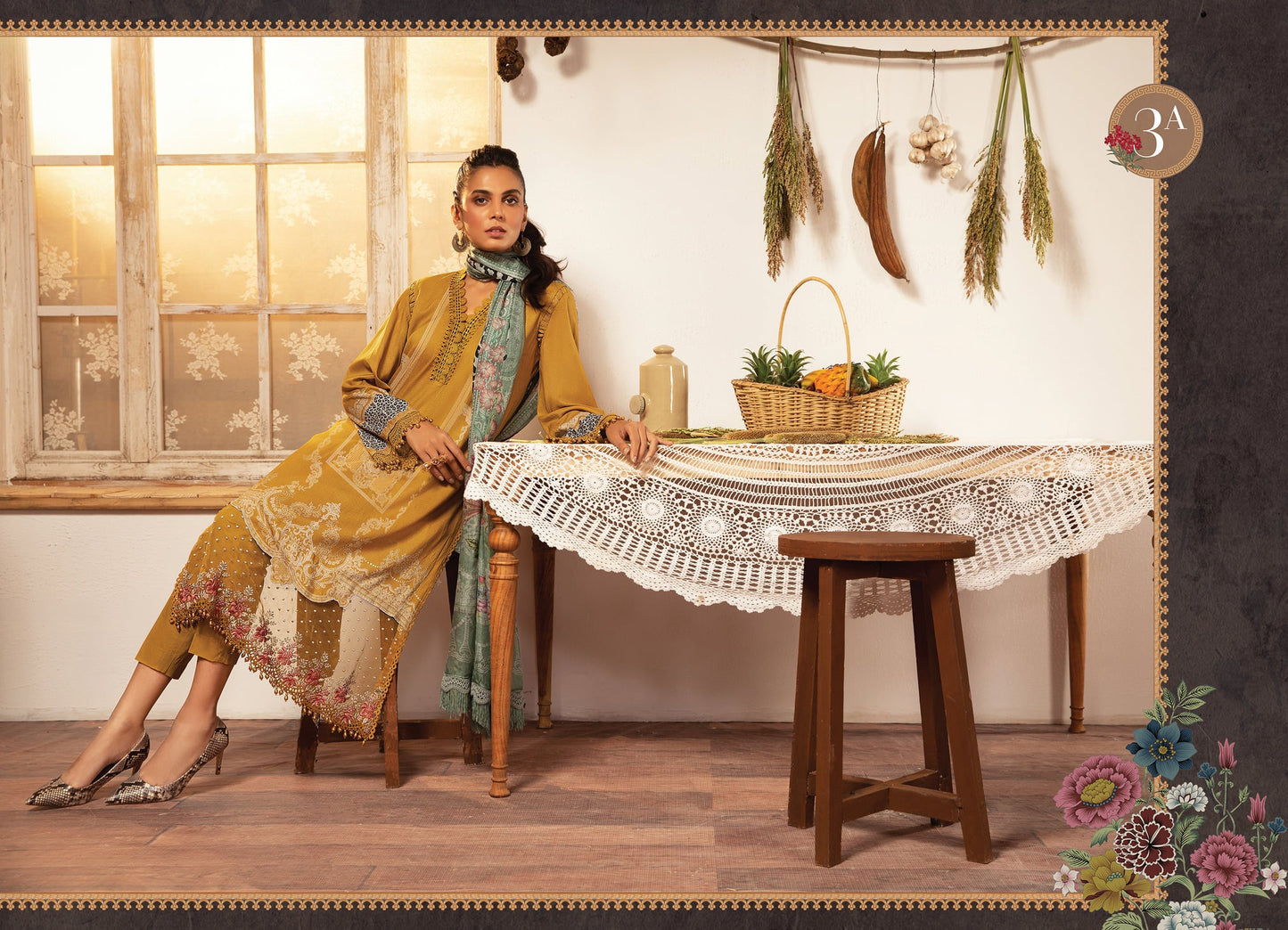 M.Prints MPT-1203-A - Heer Rang